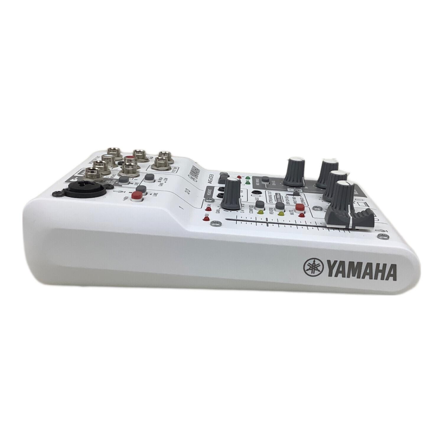 YAMAHA (ヤマハ) ウェブキャスティングミキサー AG03 MK2｜トレファク