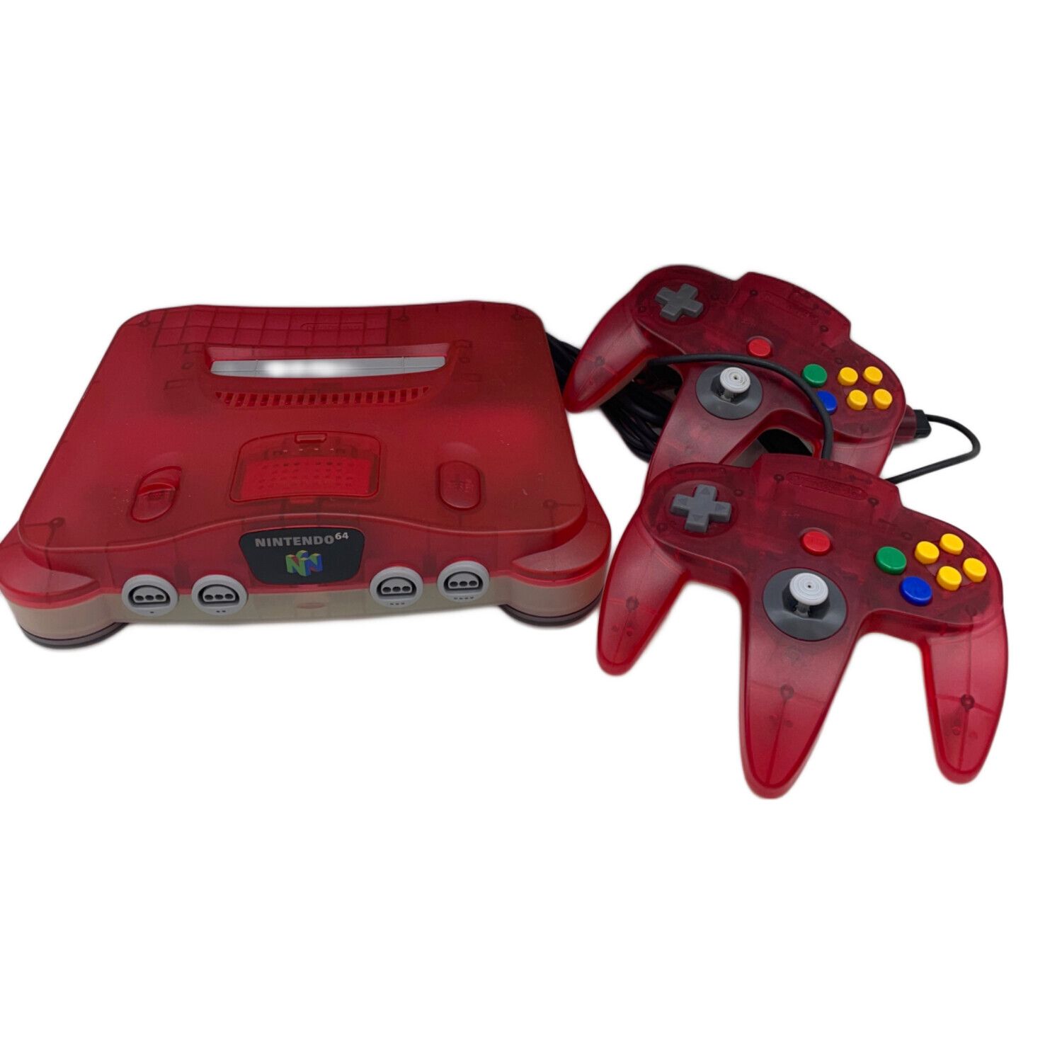 Nintendo (ニンテンドー) Nintendo64 クリアレッド @ NUS-001 動作確認