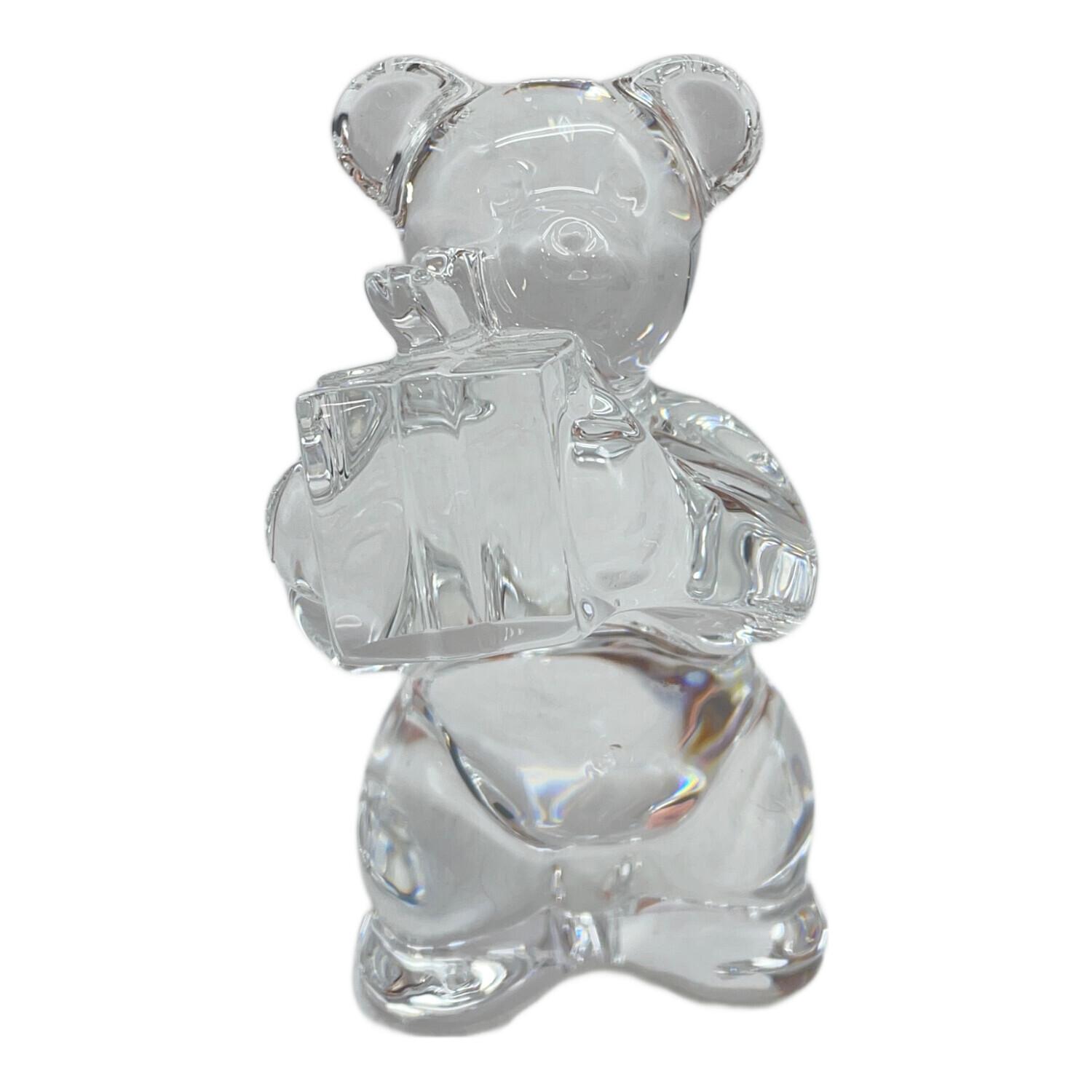 Baccarat (バカラ) 240周年記念テディベアクリスタル クマ ヌイグルミ