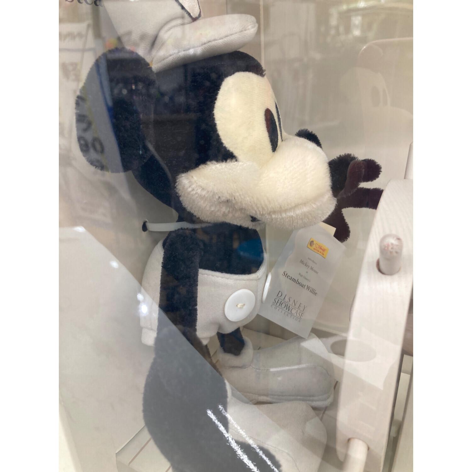 希少 シュタイフ 蒸気船ウィリー ミッキーマウス 世界限定 10000体