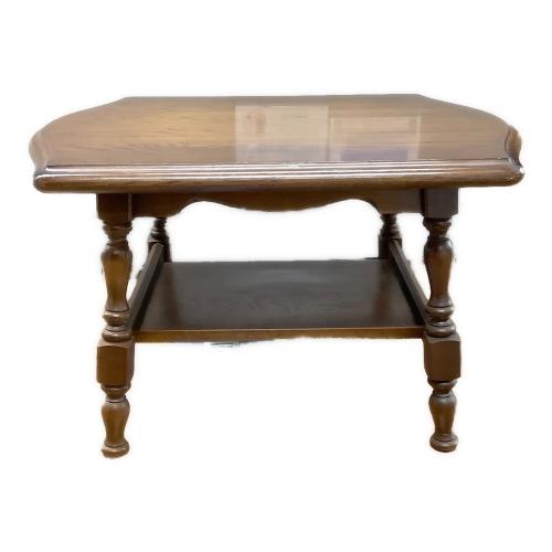 飛騨産業 (ヒダサンギョウ) センターテーブル ブラウン 穂高 キツツキ