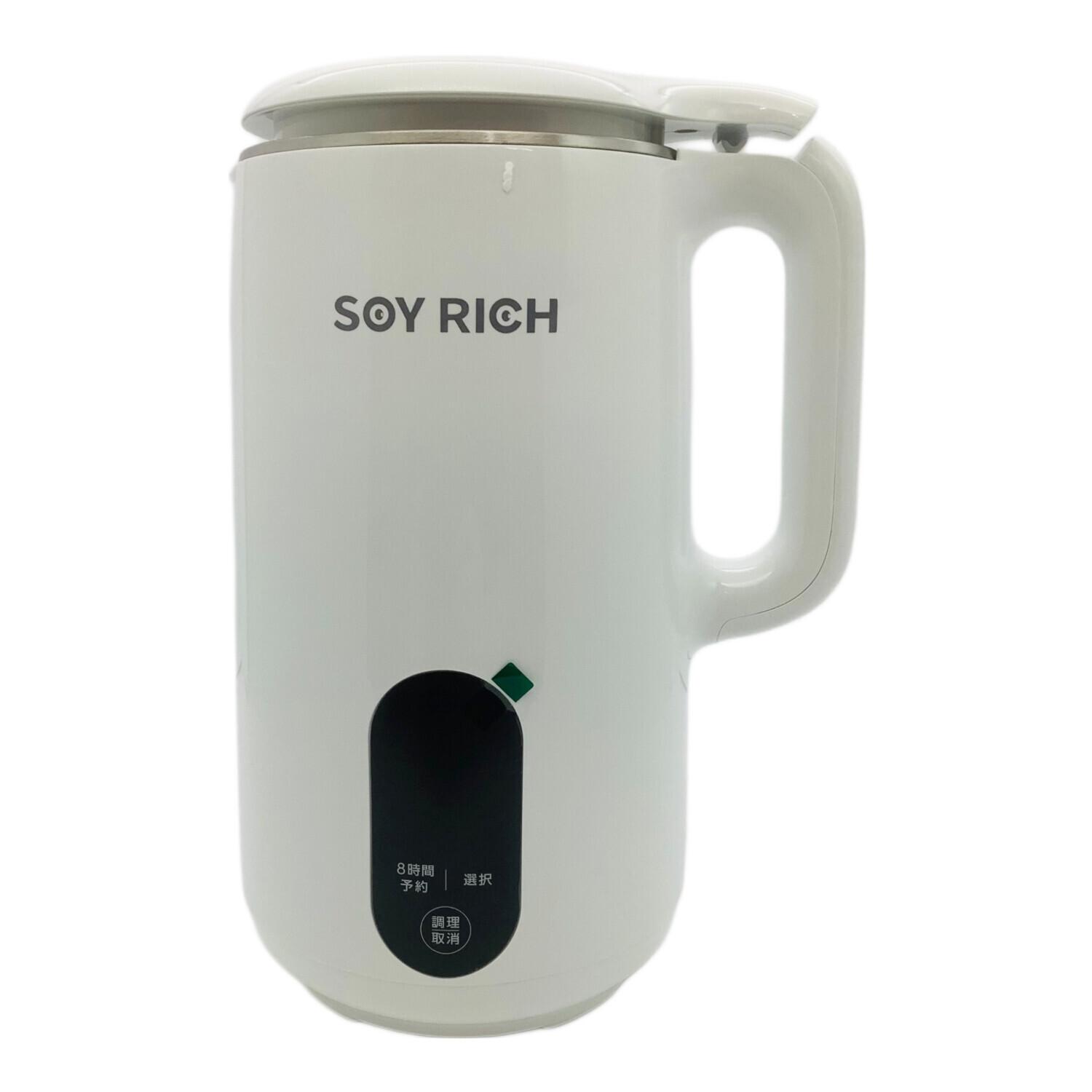 ショップジャパン 完全豆乳メーカー ソイリッチ DJ10B-P27E 2024年製
