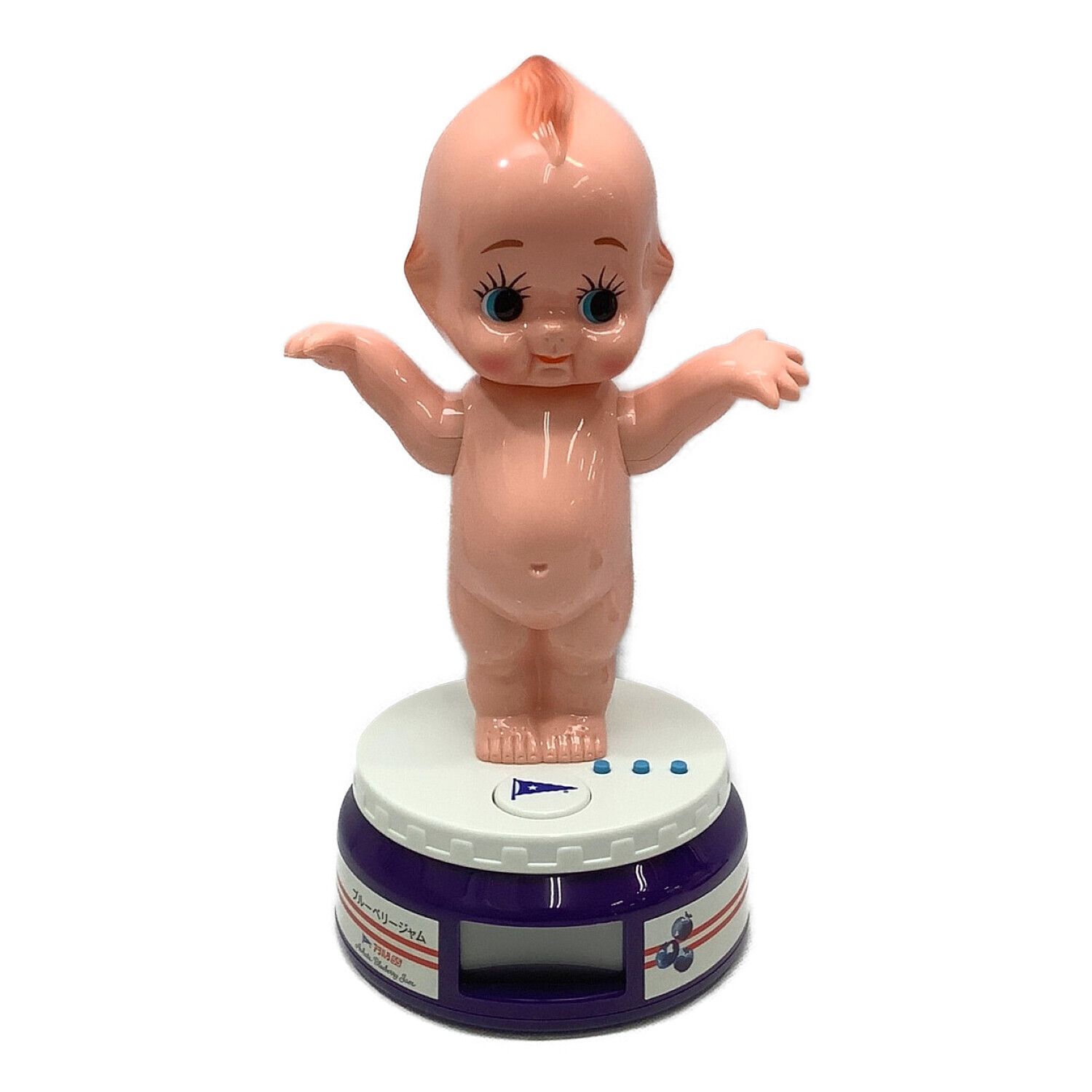 キューピー人形目覚まし時計 フレッシュキャンペーン 動作不良 置物