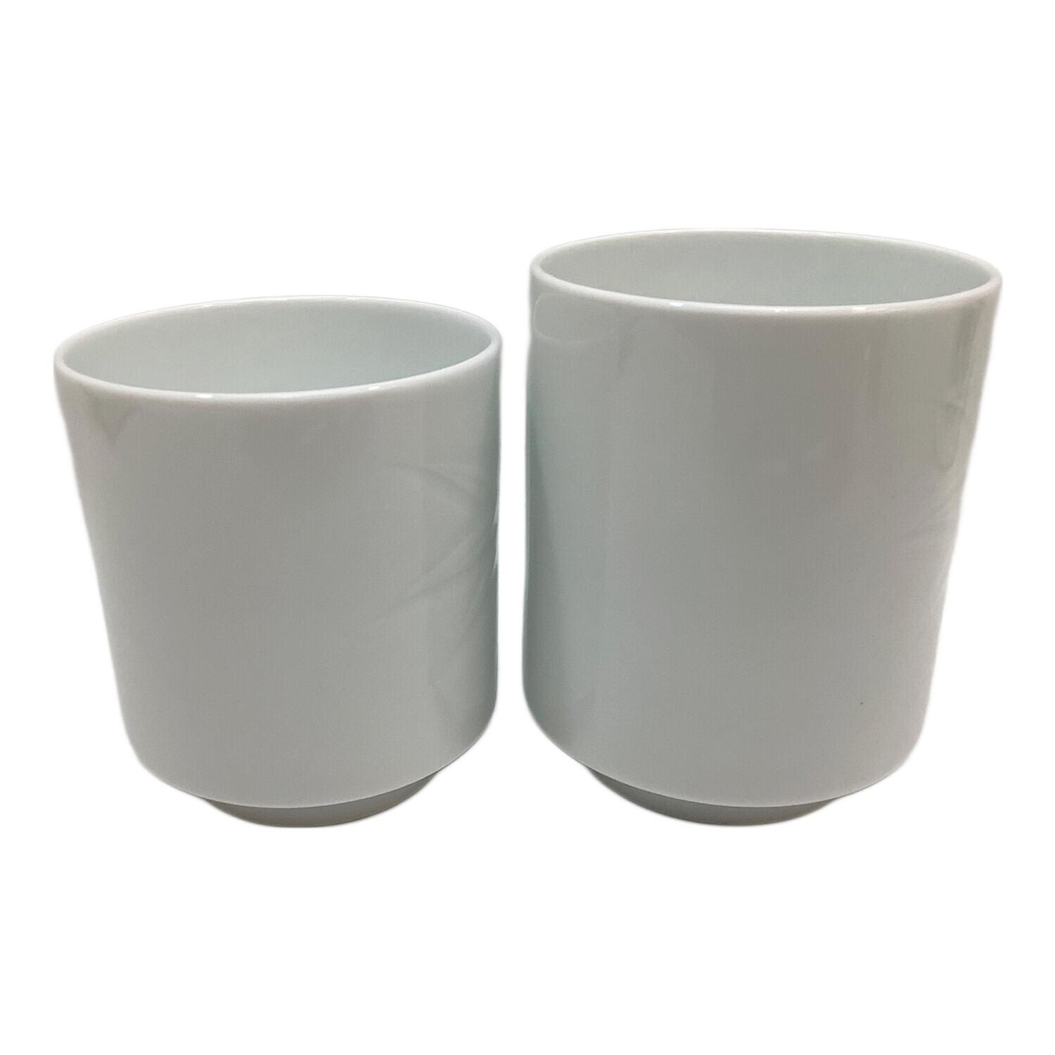 希少】一流品 韓益煥 白磁 湯呑4客揃 希少】一流品 韓益煥 白磁 湯呑4客揃