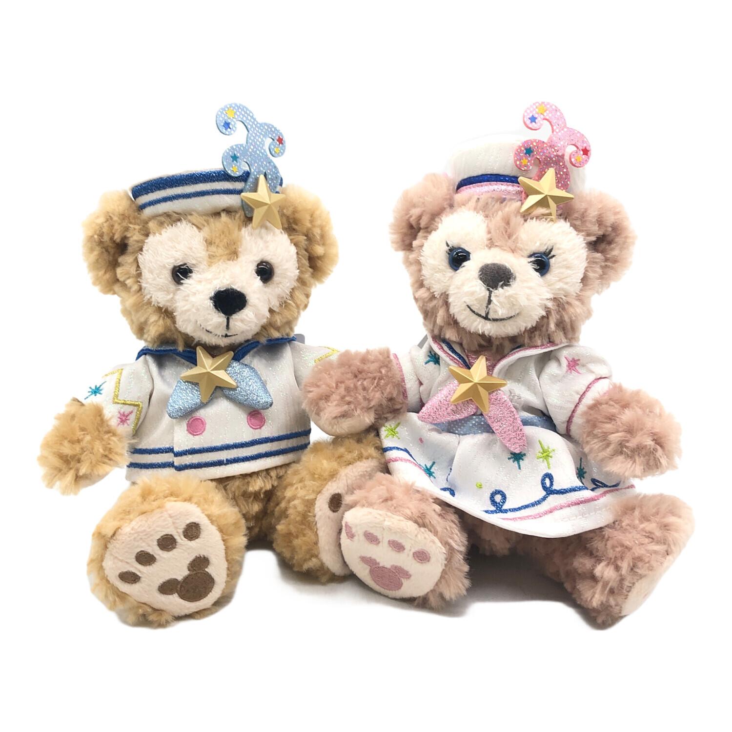 ダッフィー＆シェリーメイ 20周年記念 ポージーブラッシー ディズニー