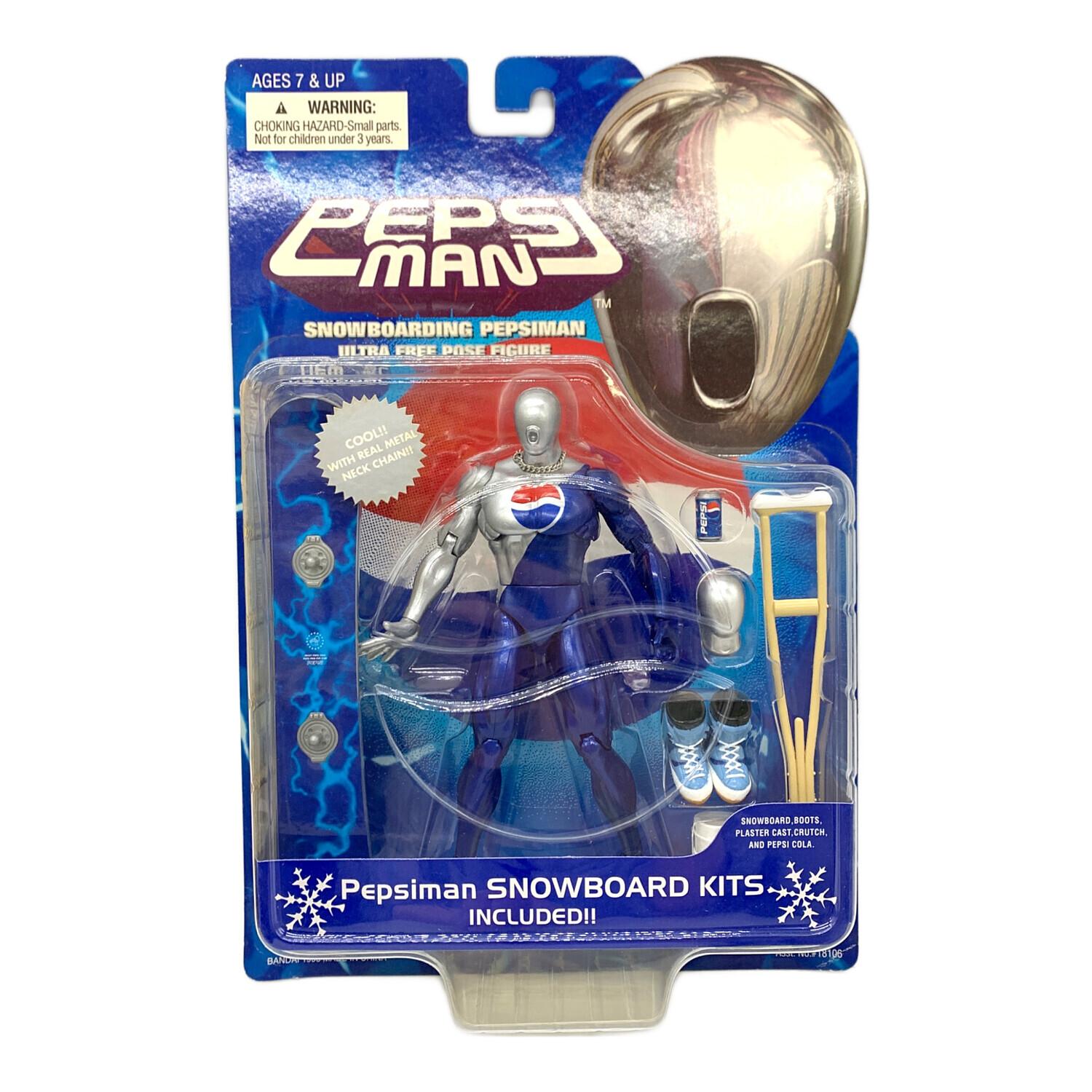 PEPSI MAN (ペプシマン) フィギュア . SNOWBOARD KITS｜トレファクONLINE