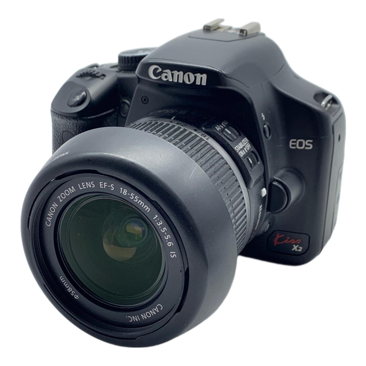 □キャノン Canon kiss X2□キャノン デジタル一眼レフ⭐︎ キヤノン