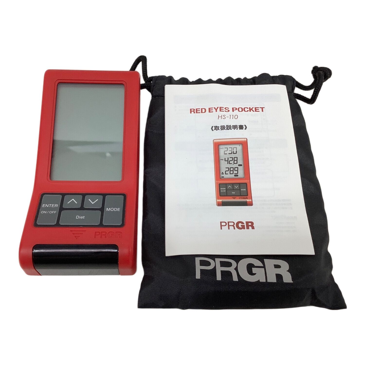 PRGR RED EYES POCKET HS-110 マルチスピードテスター プロギア