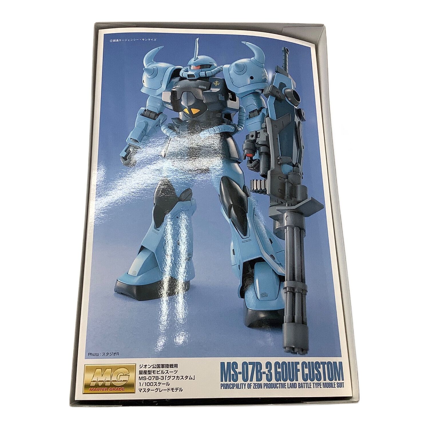BANDAI ガンプラ MG 1/100 MS-07B-3 グフカスタム 機動戦士ガンダム第