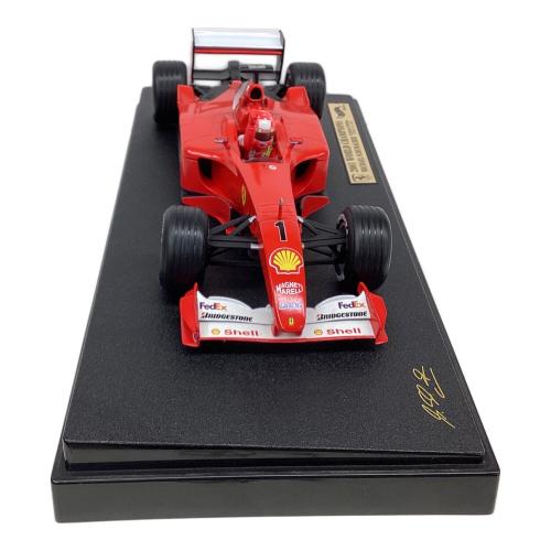 Mattel HOT WHEELS モデルカー 1:18 FERRARI 2001 WORLD CHAMPIONS