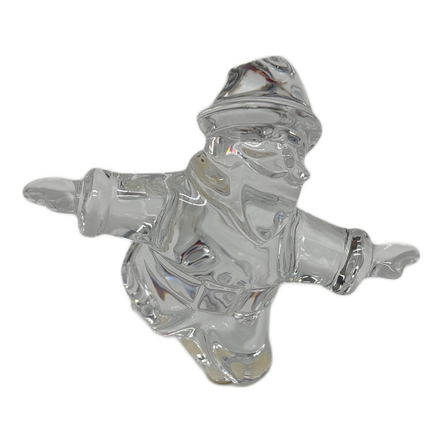 Baccarat バカラ ソリに乗る サンタクロース フィギュア Baccarat