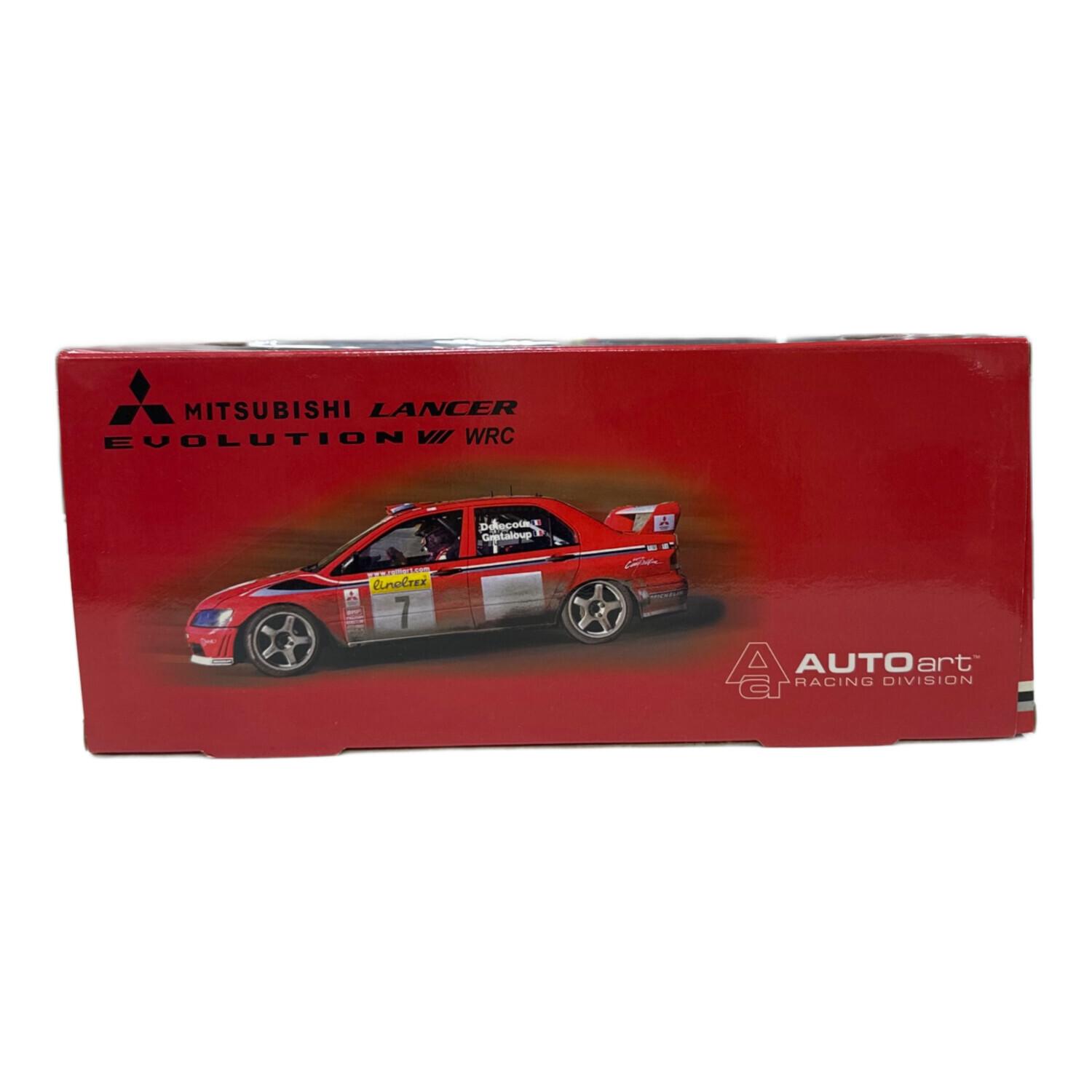 MITSUBISHI (ミツビシ) 三菱 ランサーエボリューション VII WRC @ 1/18