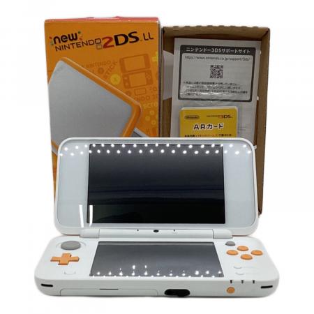 Nintendo (ニンテンドー) New 2DS LL ホワイト×オレンジ 動作確認済み