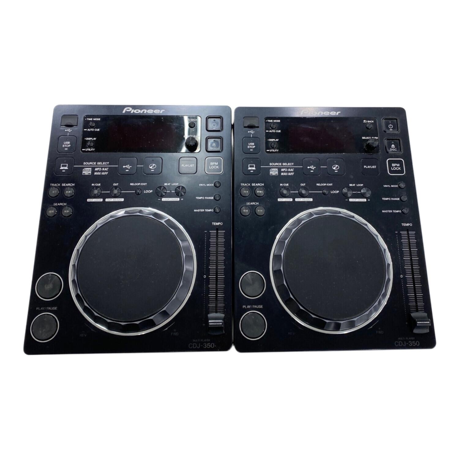 Pioneer (パイオニア) DJマルチプレーヤーセット CDJ-350 2010年製