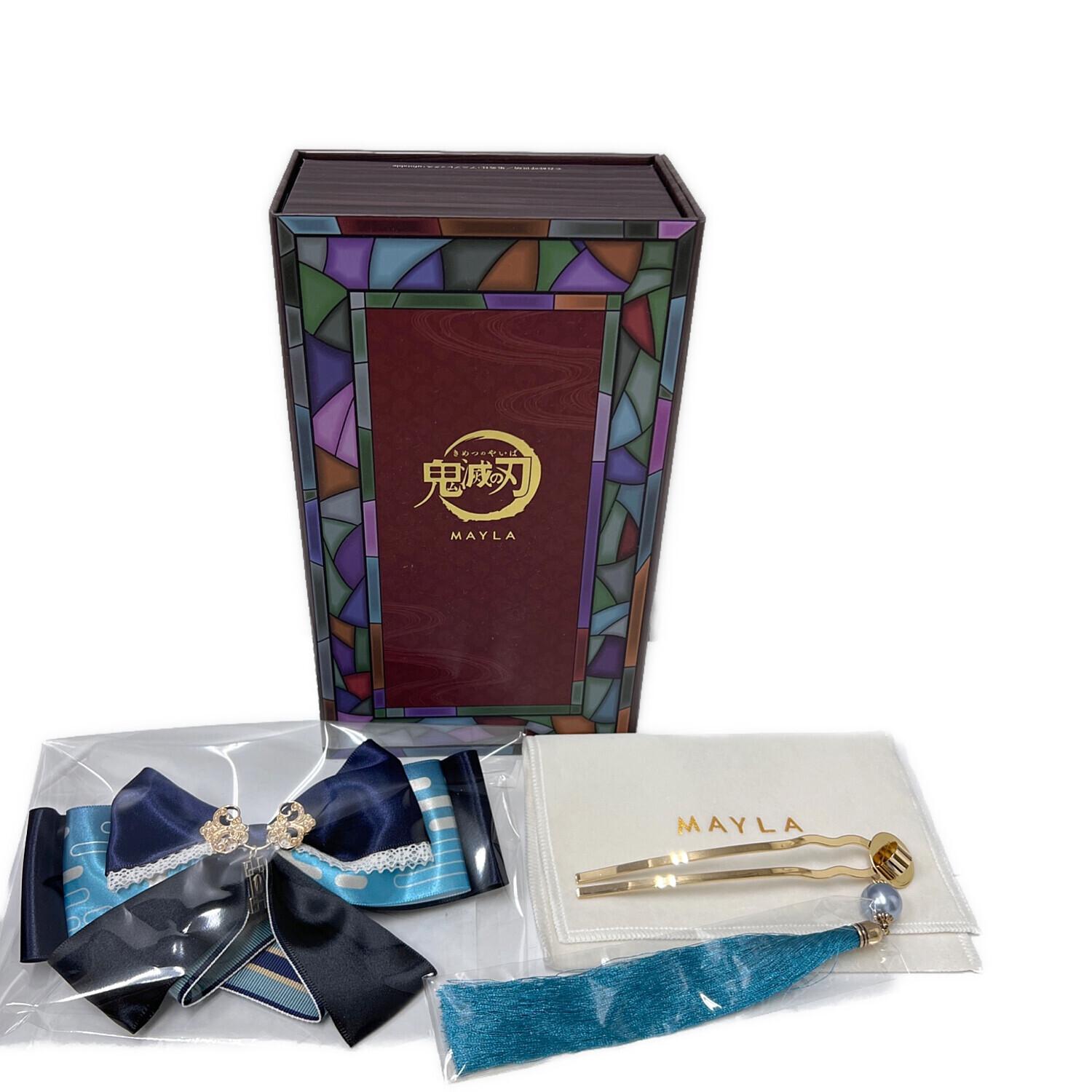 鬼滅の刃 (鬼滅ノ刃) アイコニックヘアオブジェ + 簪 MAYLA 時透無一郎