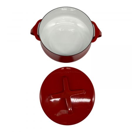DANSK (ダンスク) 18cm両手鍋 チリレッド KOBENSTYLE｜トレファクONLINE