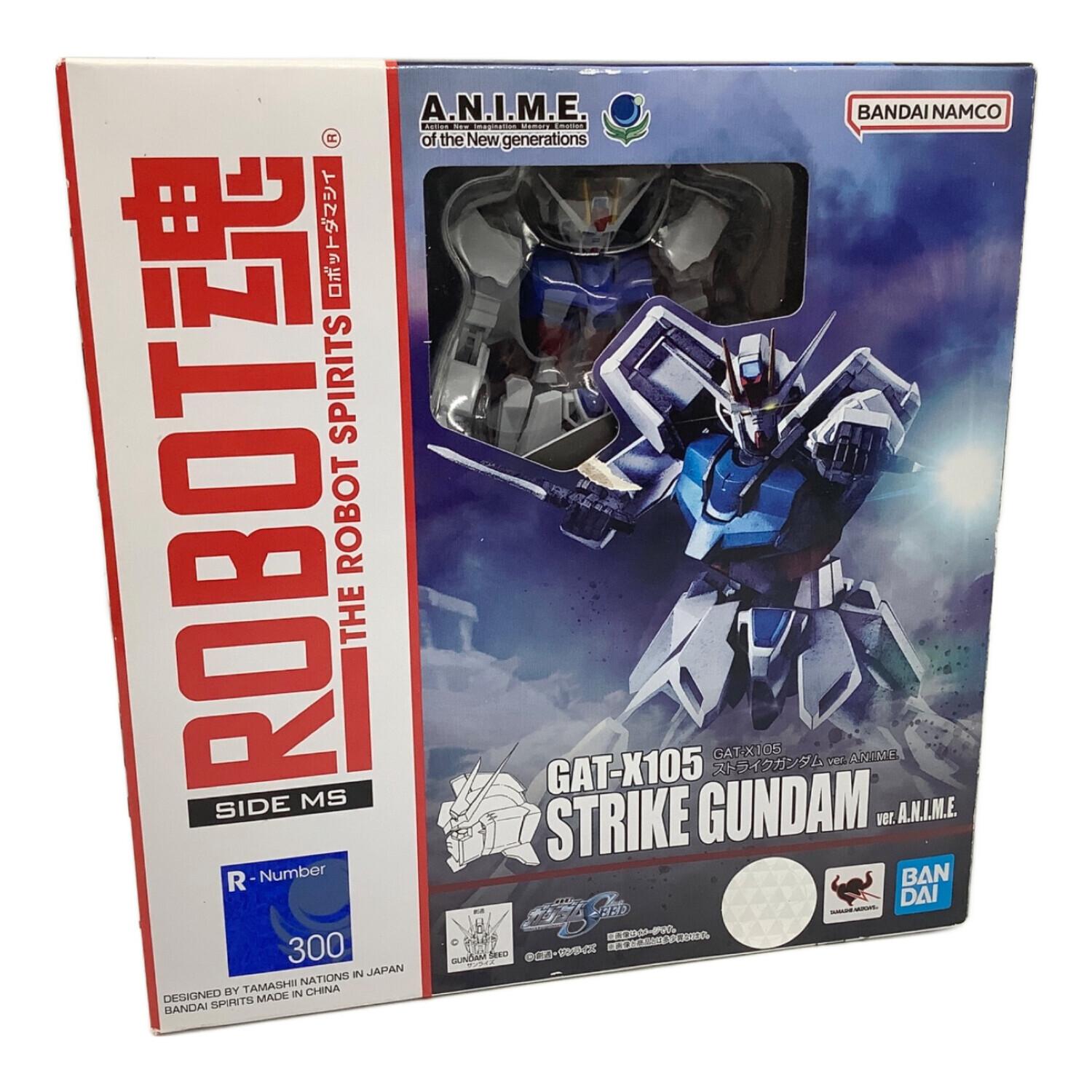 BANDAI (バンダイ) フィギュア ROBOT魂 GAT-X105 ストライクガンダム