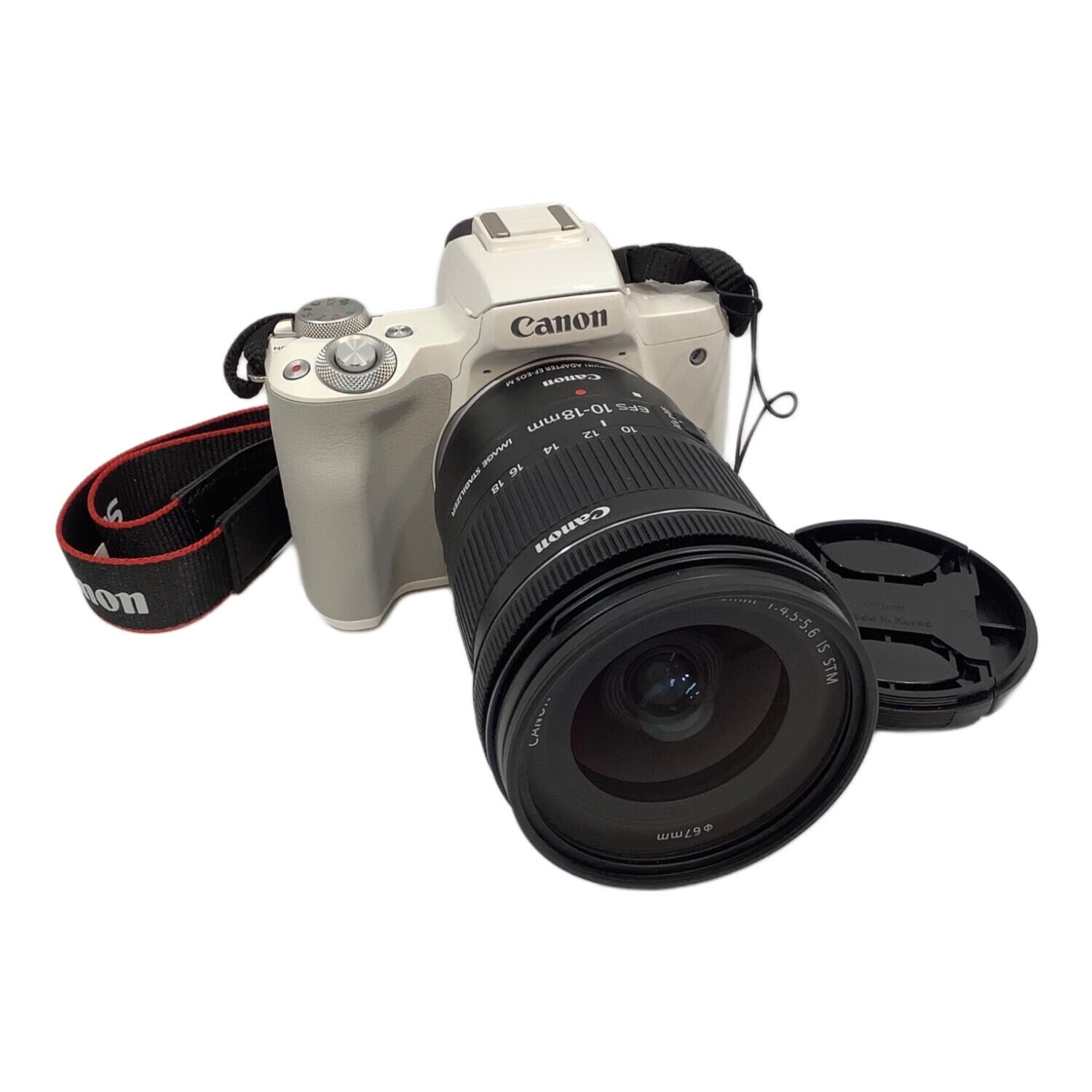 CANON (キャノン) ミラーレス一眼カメラ EOSKISS M 専用電池欠品