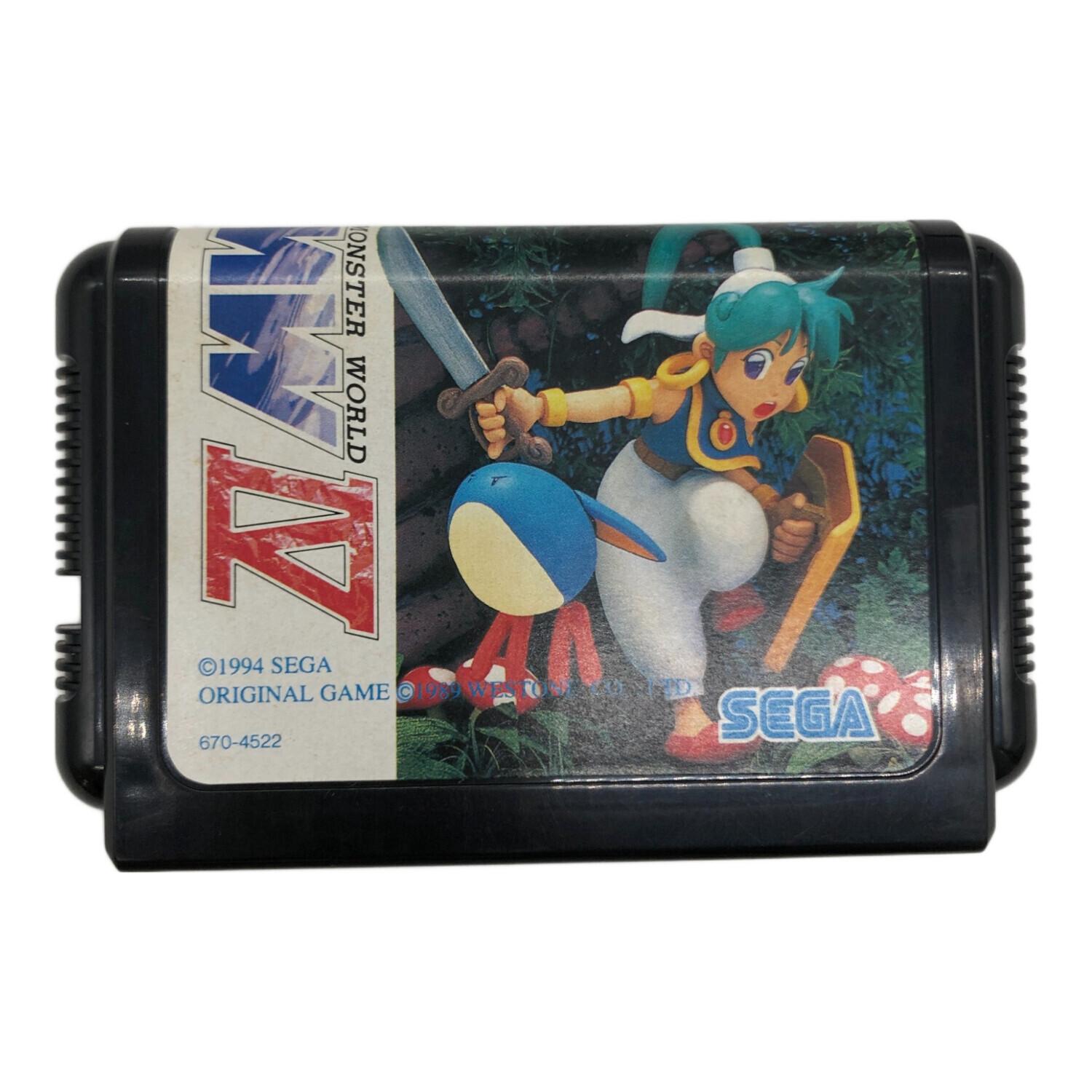 SEGA (セガ) メガドライブ用ソフト モンスターワールドIV｜トレファク