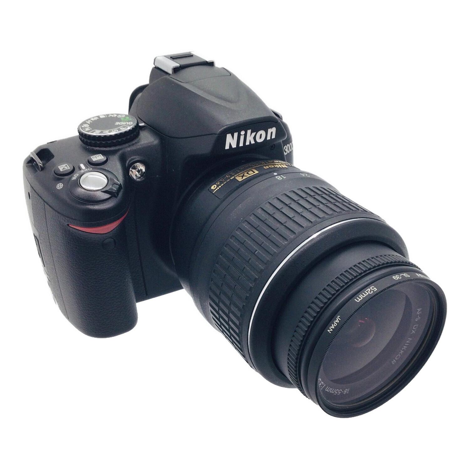 Nikon (ニコン) デジタル一眼レフカメラ D3000 ＜セットレンズ＞・AF-S