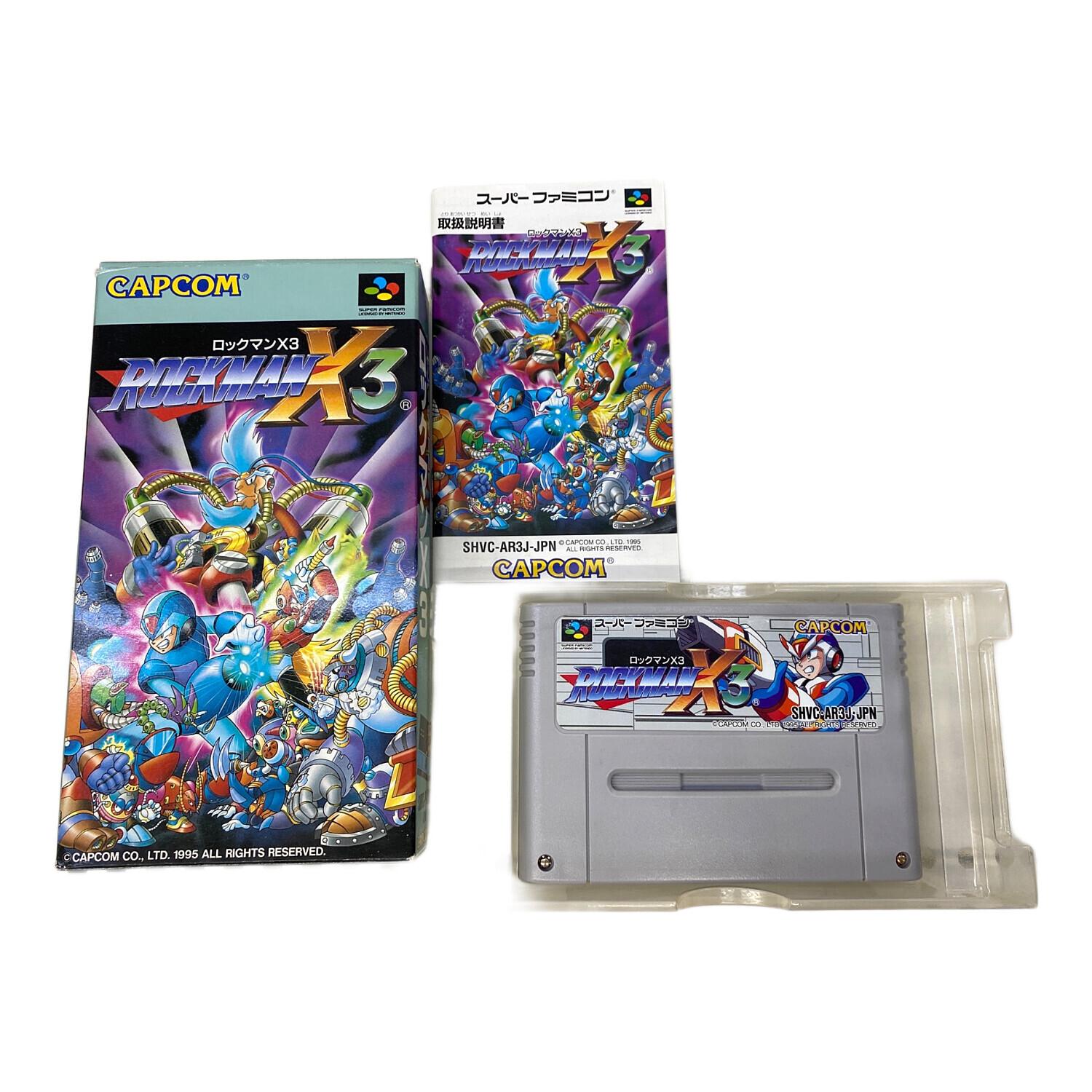 カプコン スーパーファミコン用ソフト ロックマンX3 -｜トレファクONLINE