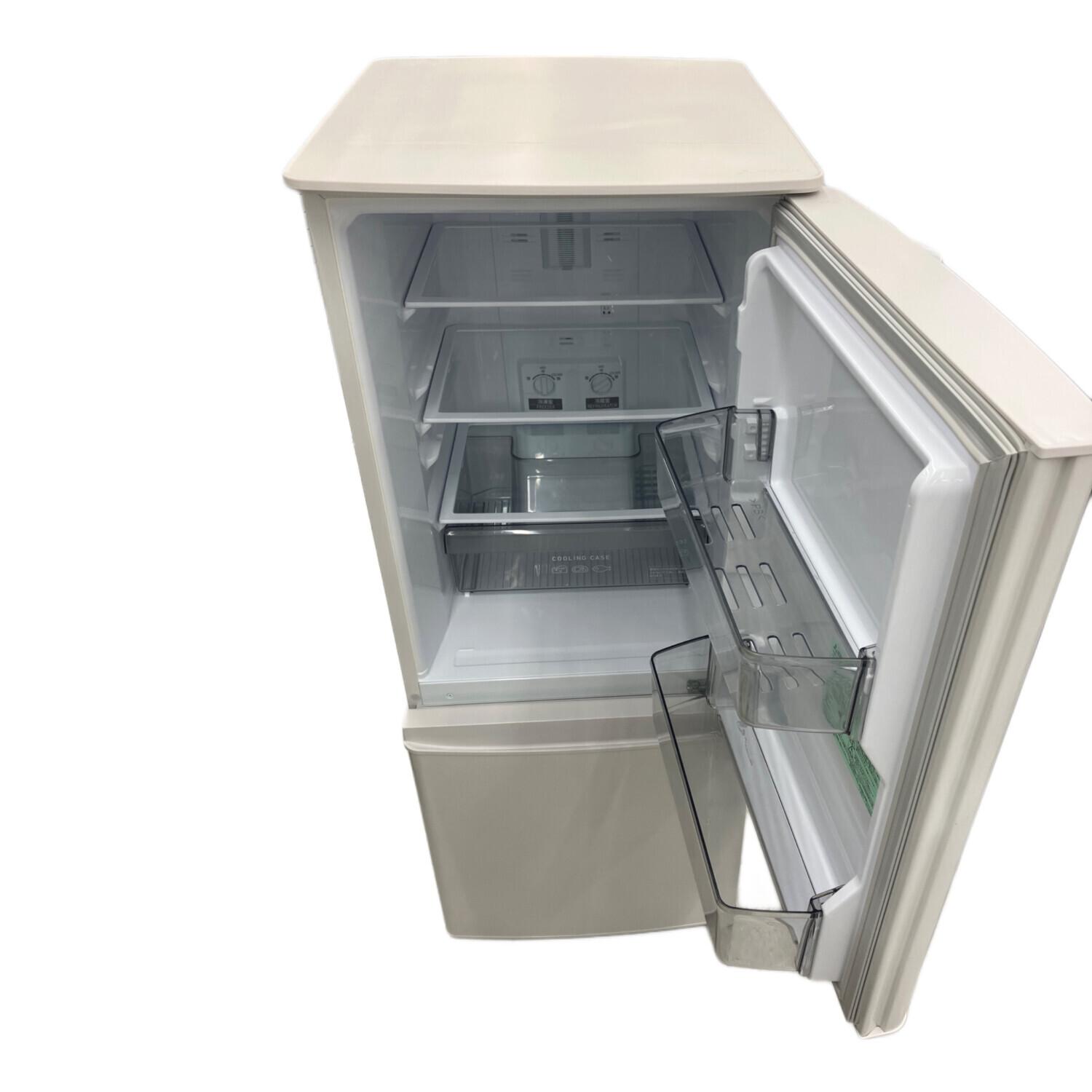 名古屋市優先】三菱 MR-P15F-W 2ドア冷蔵庫 146L 2021年製北 名古屋