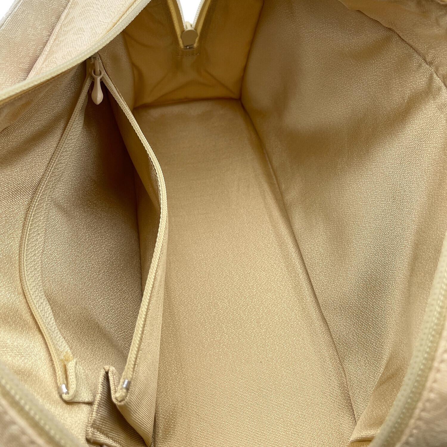 伊と忠 和装バッグ 利休バッグ ベージュ 花菱｜トレファクONLINE