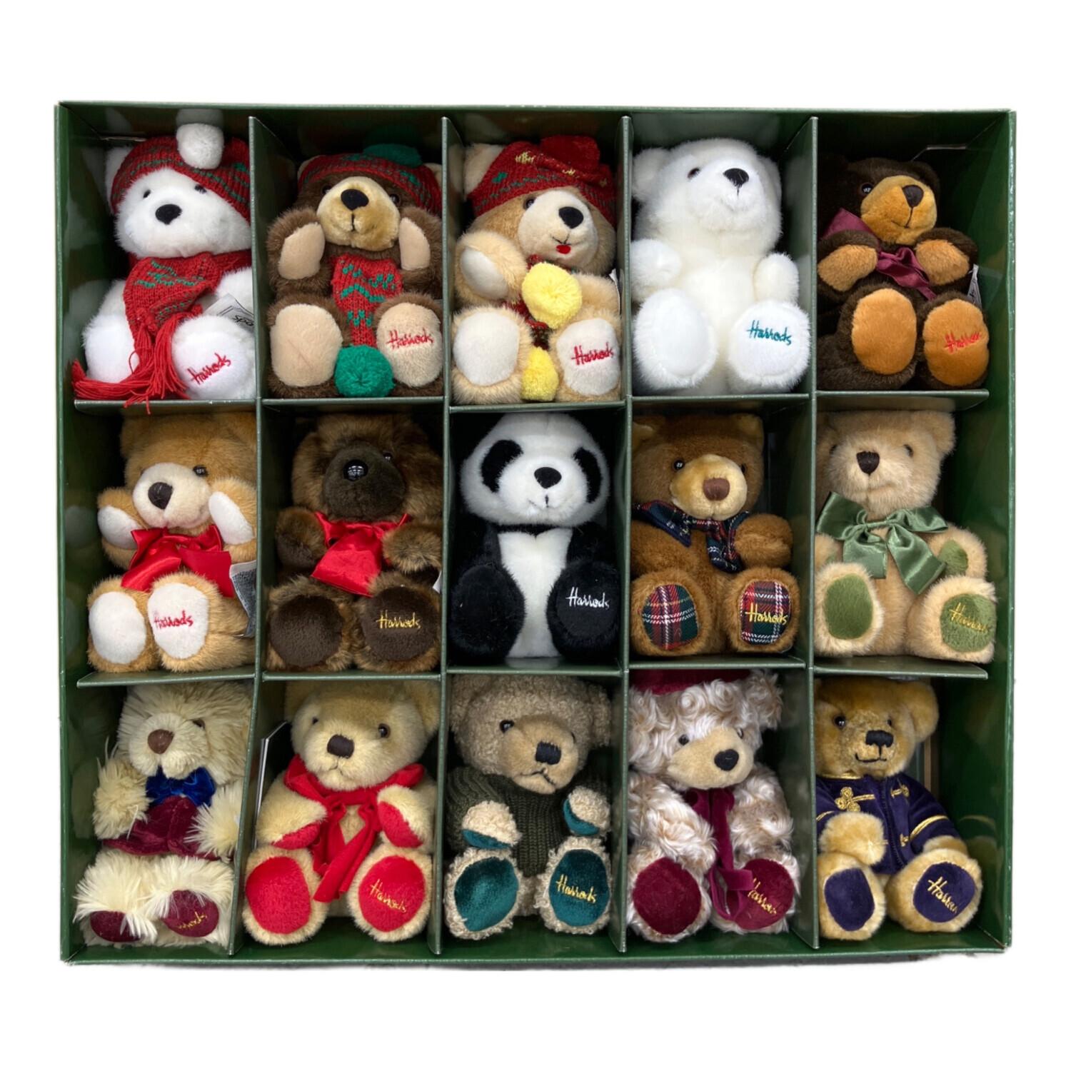 Harrods ぬいぐるみセット 15体入り Harrods ぬいぐるみセット 15体