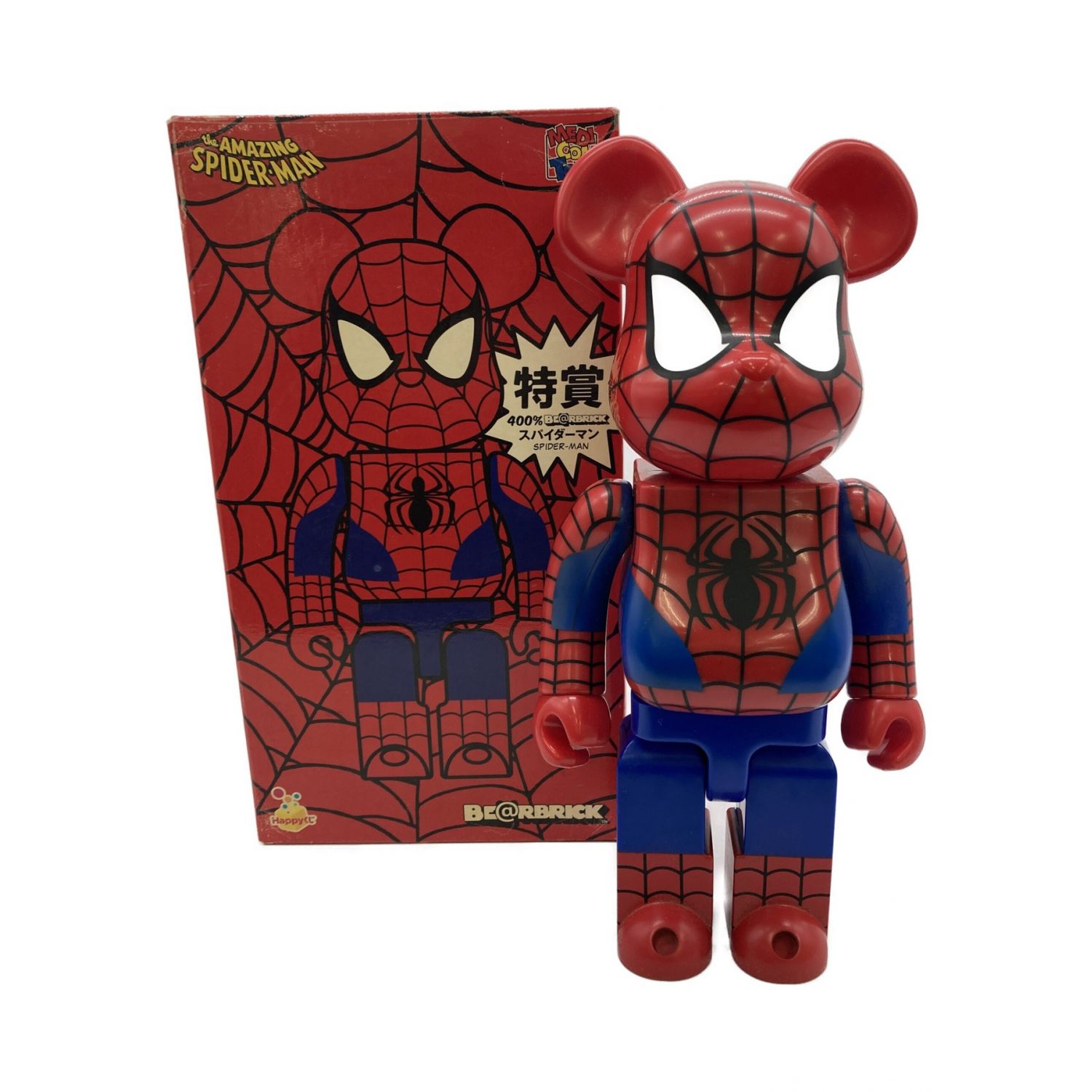 MARVEL (マーベル) BE＠RBRICK 箱破損有 スパーダーマン 2012年 happy