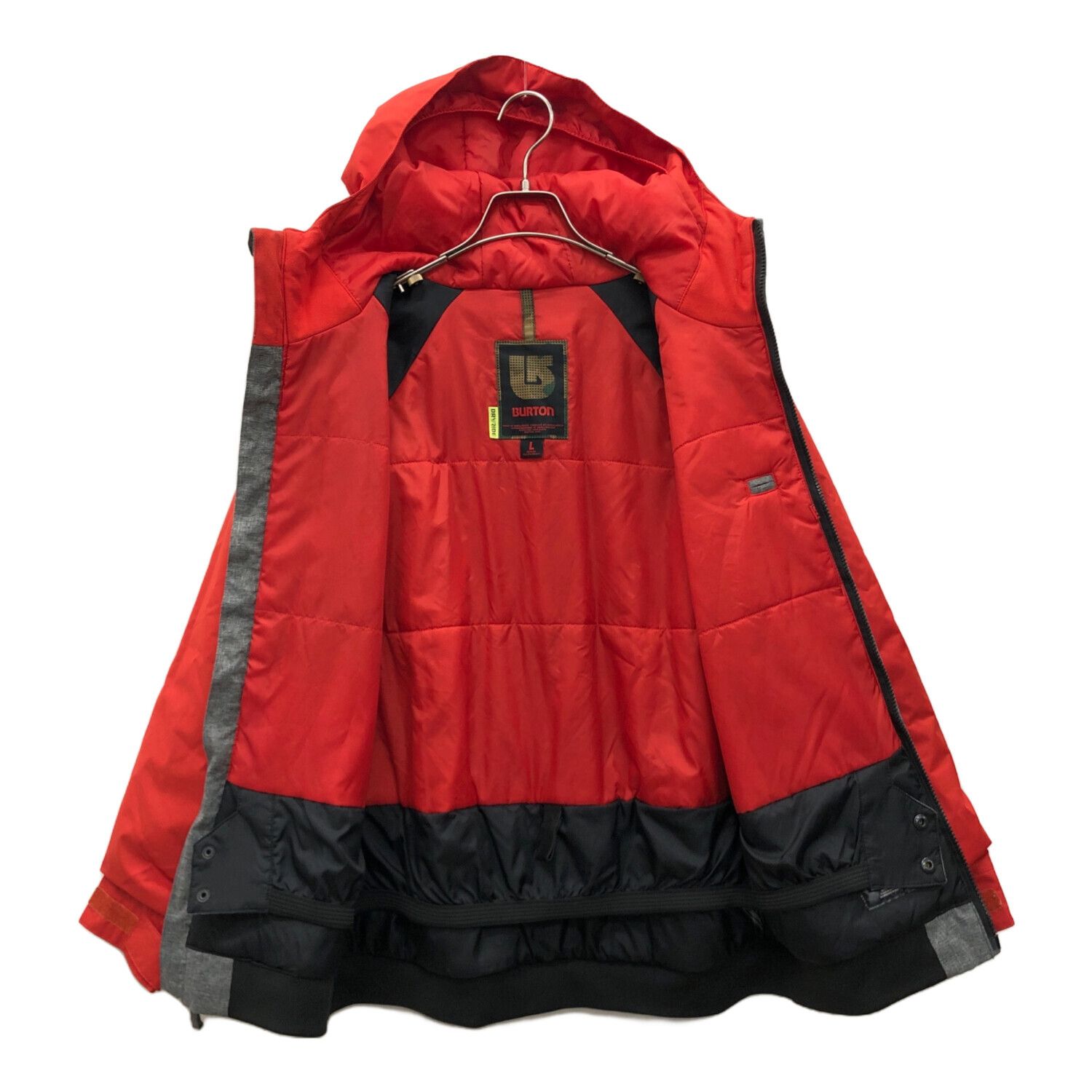 BURTON (バートン) スノーボードウェア(ジャケット) SIZE L レッド