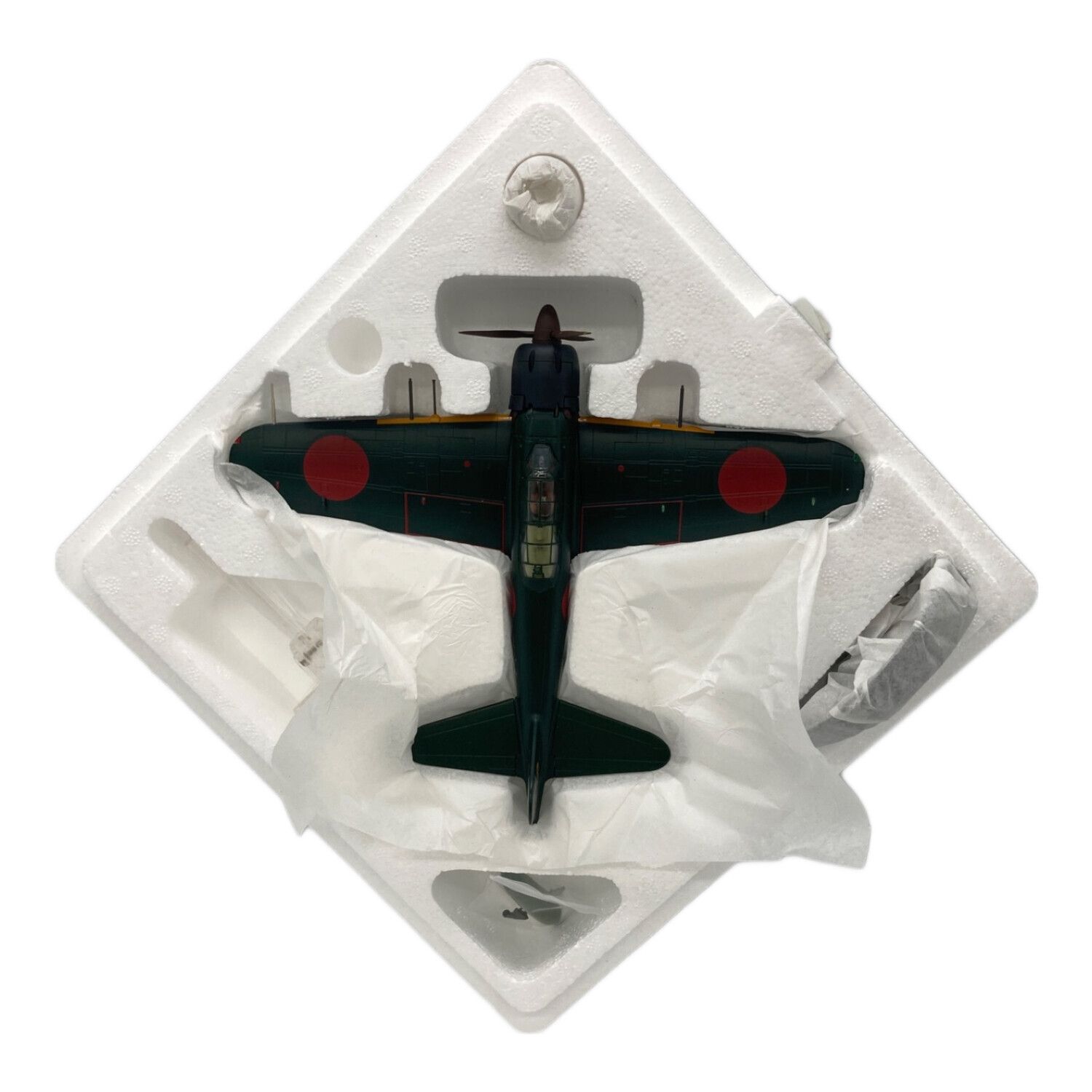 アオシマ ダイキャストモデル 零式艦上戦闘機 三菱 A6M5c 五二型丙 第