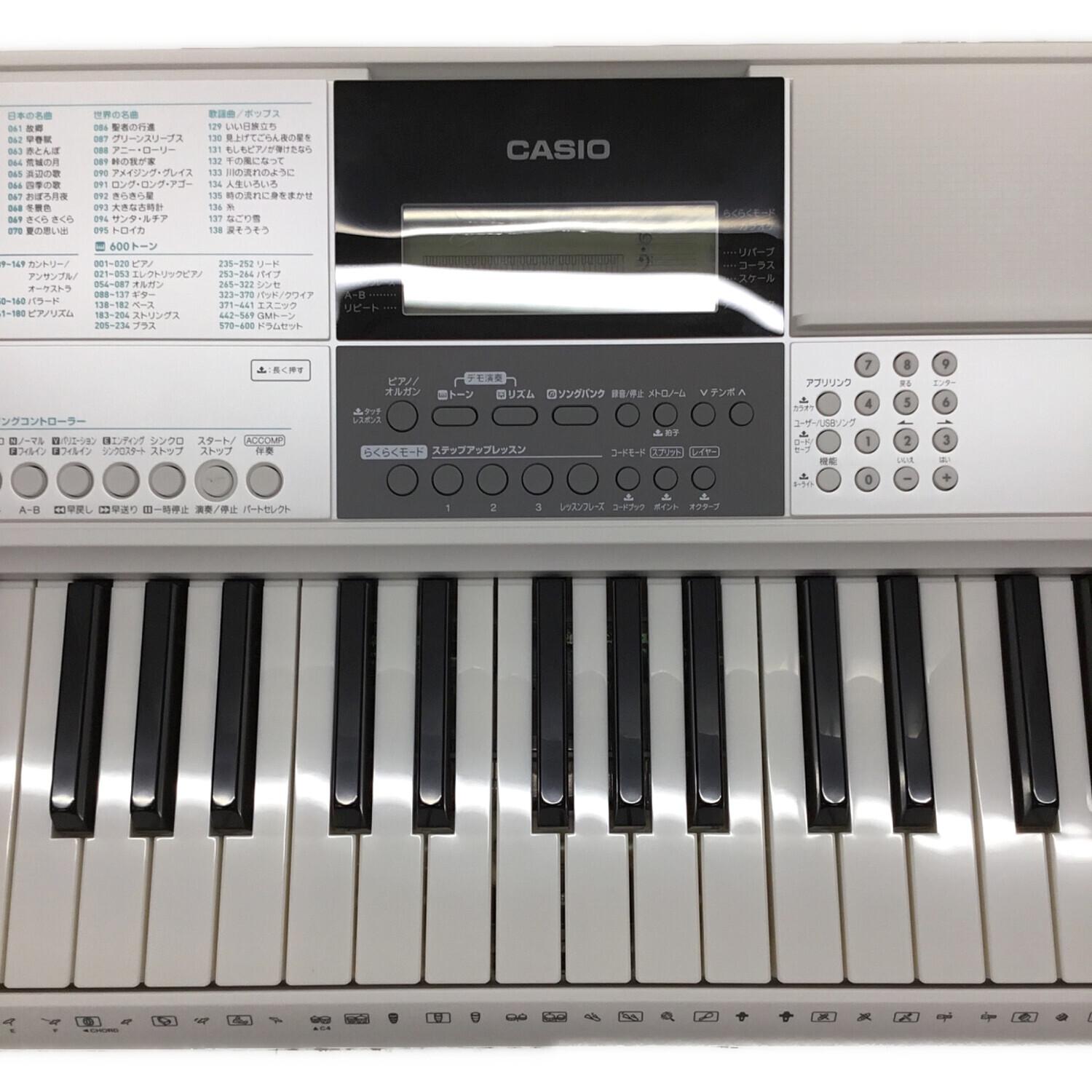 CASIO (カシオ) 光ナビゲーションキーボード LK-516 2021年製