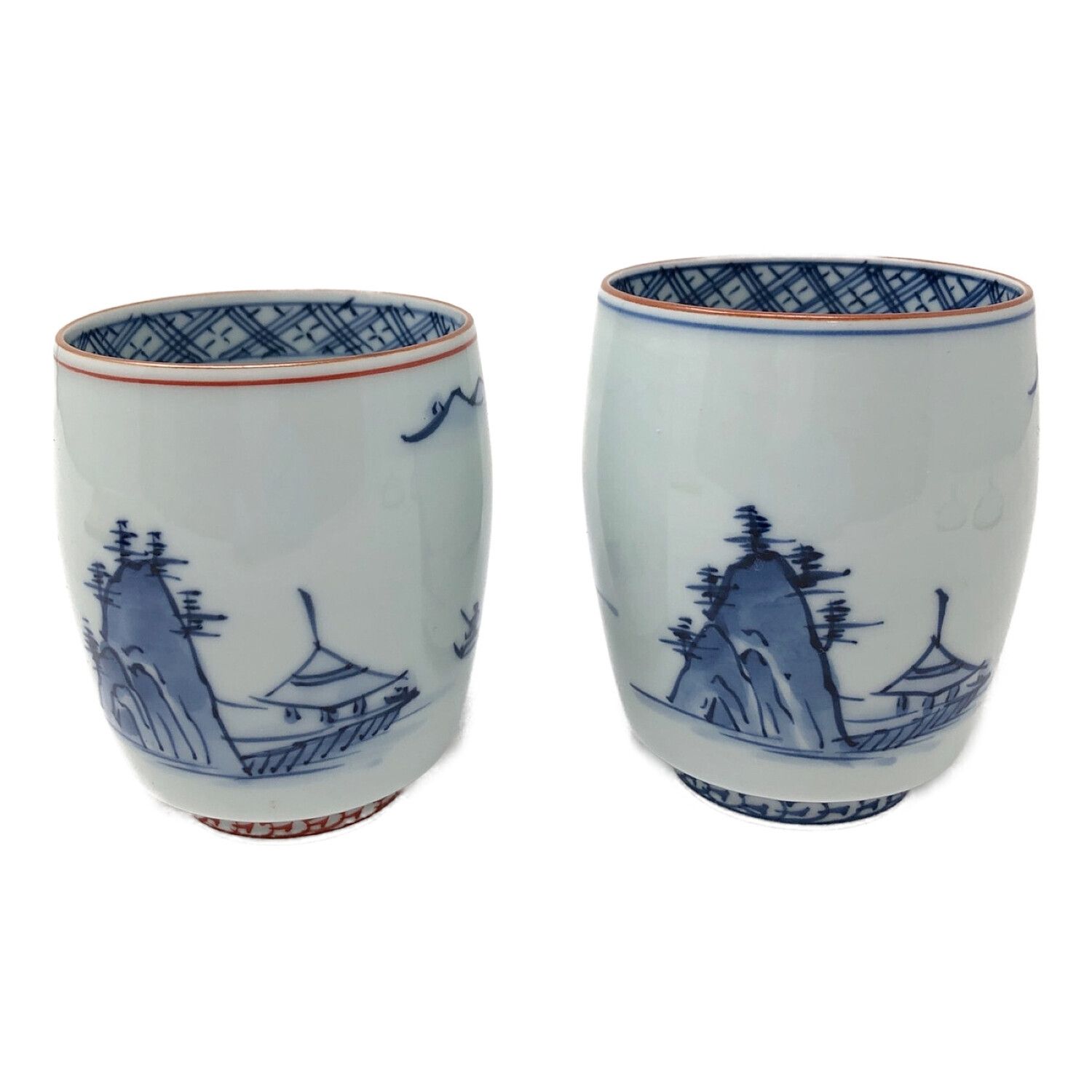 洸琳窯 蓋つき湯呑み 器 2個セット｜トレファクONLINE