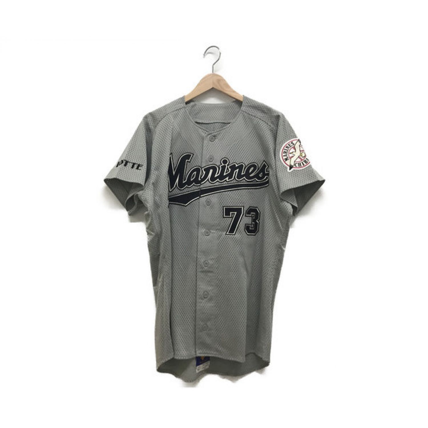 千葉ロッテマリーンズ (チバロッテマリーンズ) 山中潔【73】 グレー