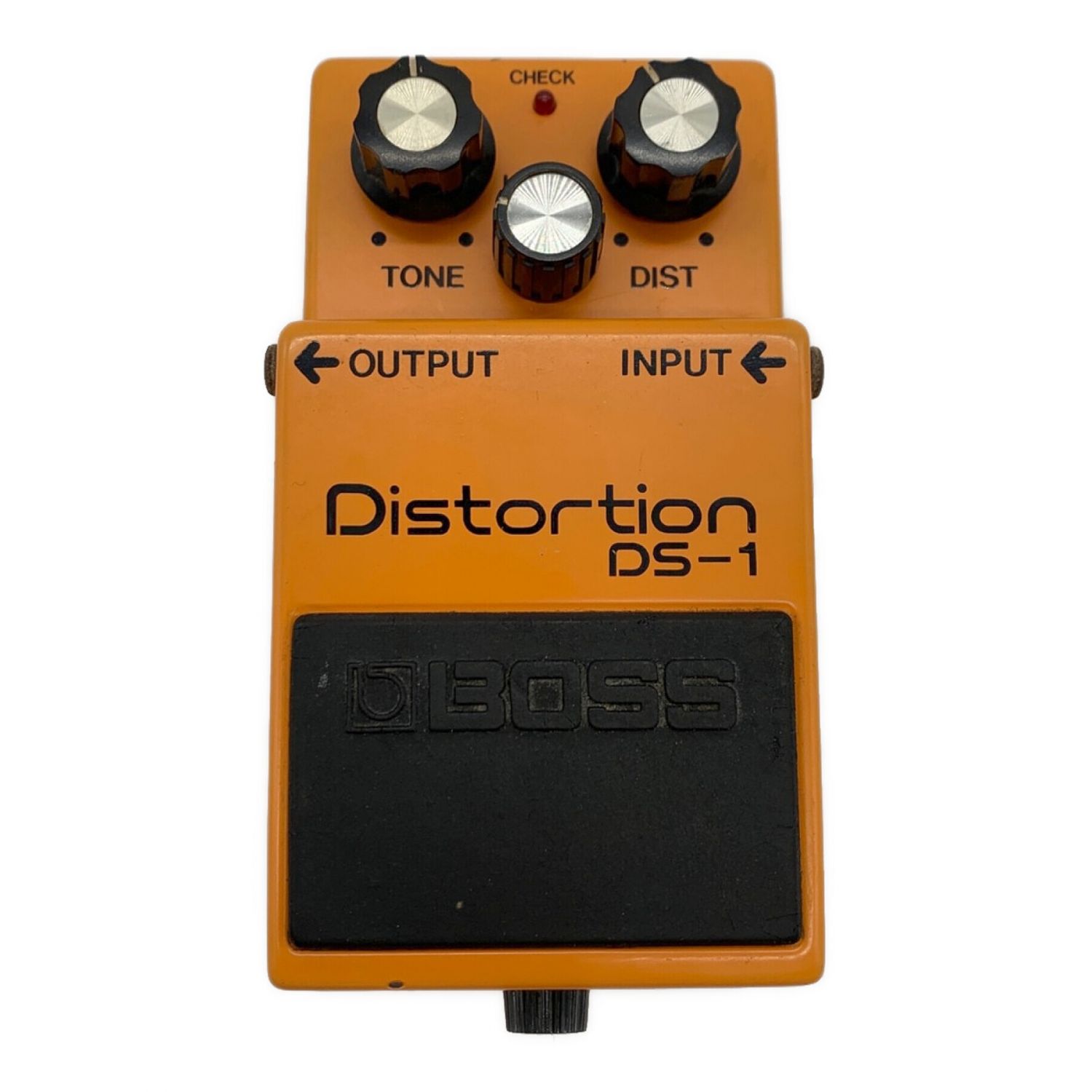 BOSS (ボス) ギターエフェクター DS－1 全角ハイフン 黒ネジ 動作確認