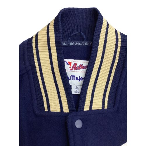 ニューヨーク・ヤンキース 応援グッズ Lサイズ ネイビー×ベージュ