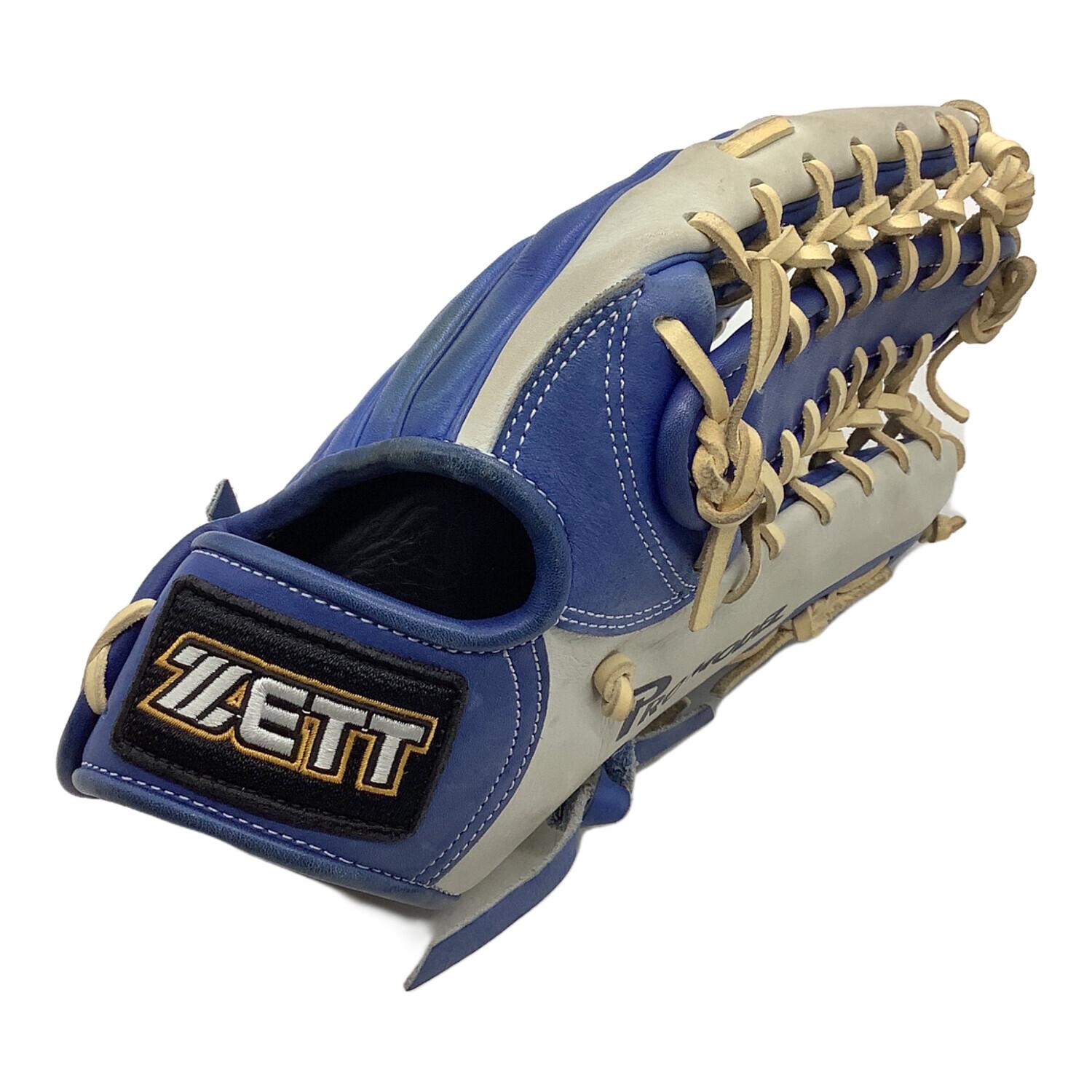 ZETT (ゼット) 軟式グローブ ブルー DYNAMIC LEAGUERS 外野用