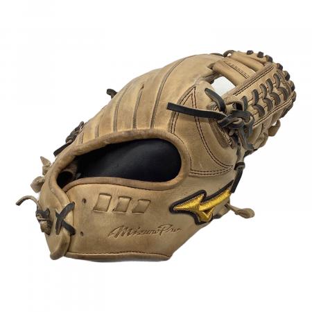 MIZUNO (ミズノ) 硬式グローブ 約27cm キャメル Mizuno Pro 内野用