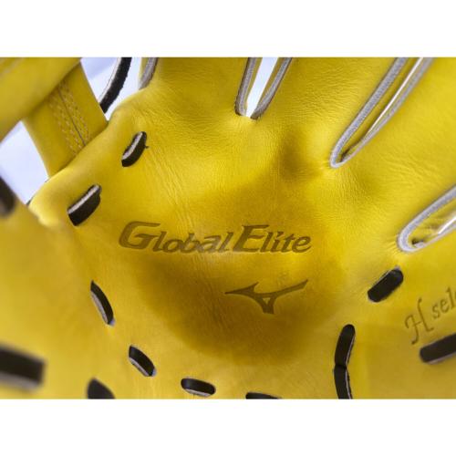 MIZUNO (ミズノ) 硬式グローブ イエロー サイズ9 グローバルエリート