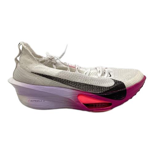 NIKE (ナイキ) ランニングシューズ メンズ SIZE 27cm ホワイト×ピンク