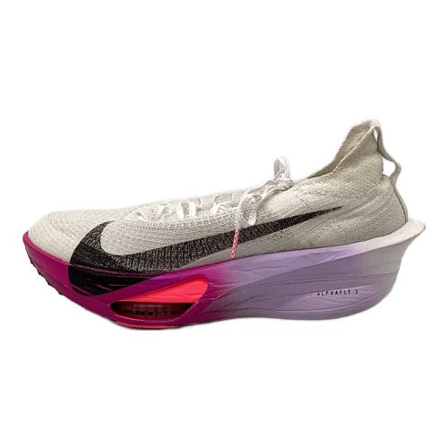 NIKE (ナイキ) ランニングシューズ メンズ SIZE 27cm ホワイト×ピンク