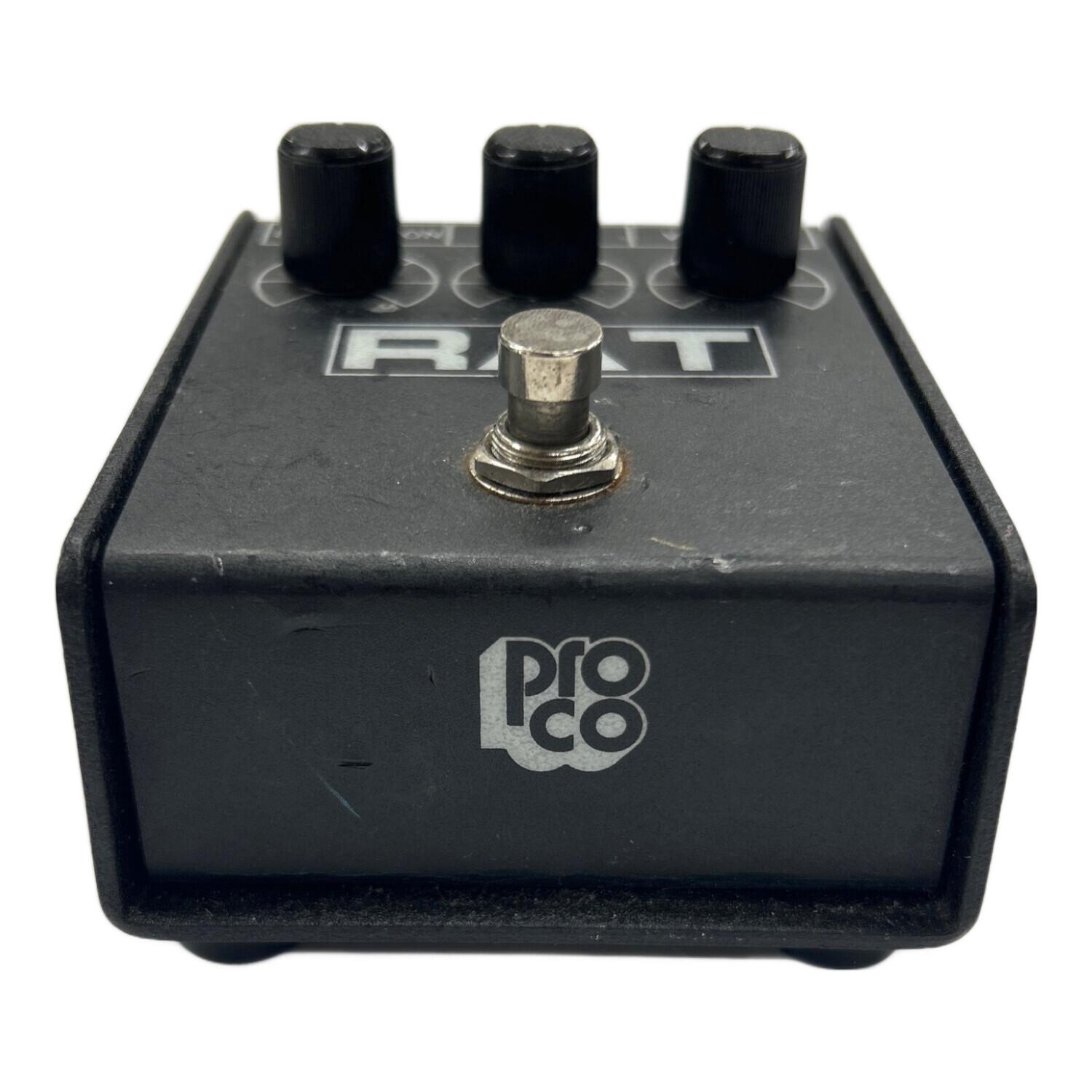 ProCo (プロコ) ディストーション RAT2 オペアンプ:OP07 スラント筐体