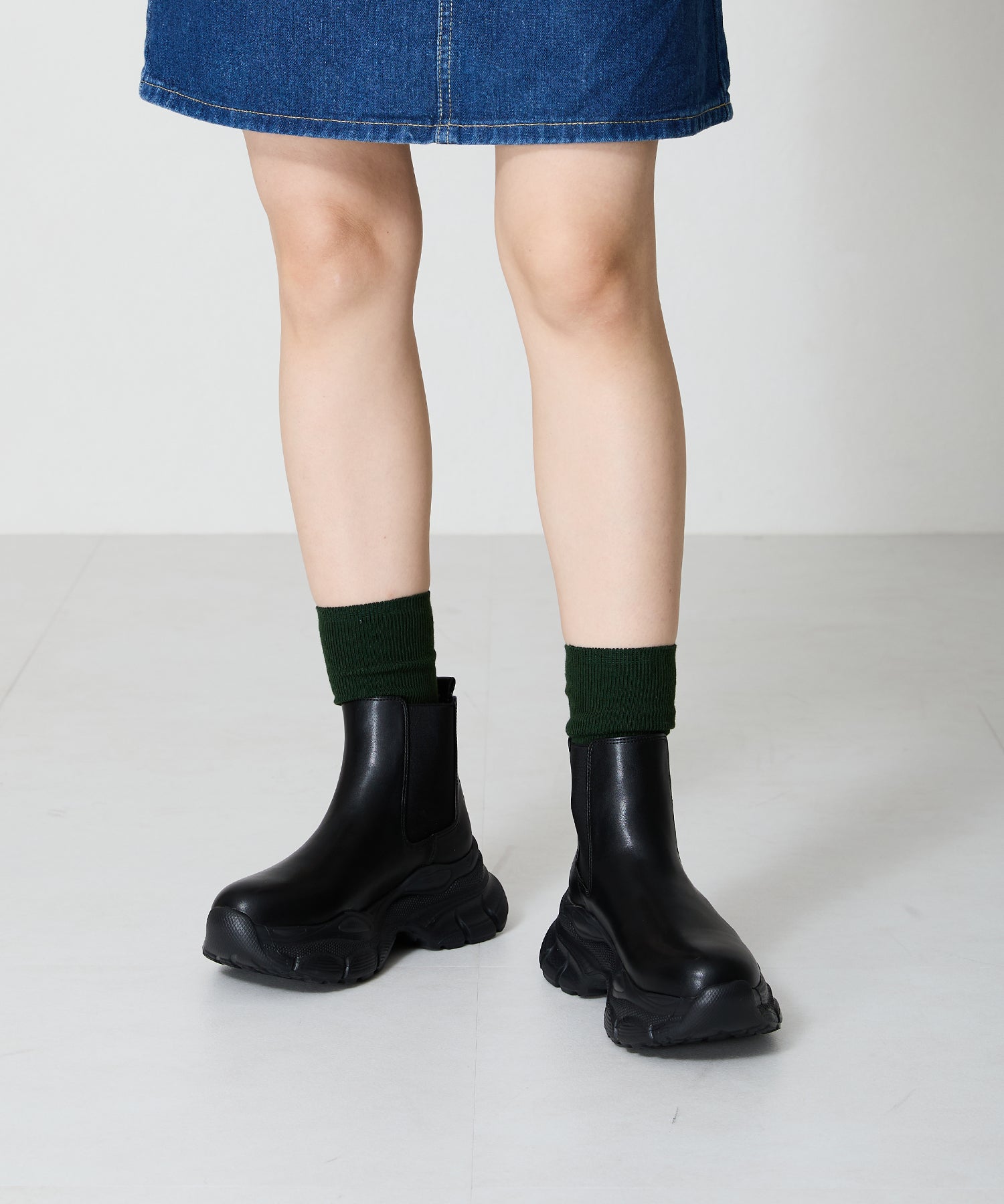 スニーカーソールサイドゴアブーツ/41432 – ORIENTALTRAFFIC