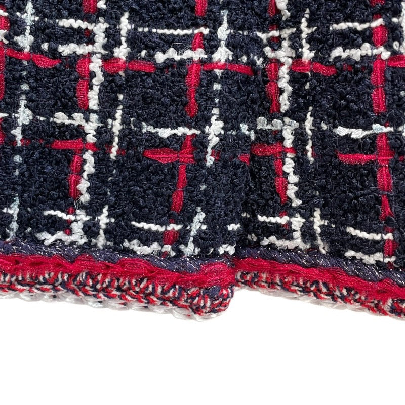 シャネル CHANEL メタルボタンツイードワンピース サイズ:36 P64002