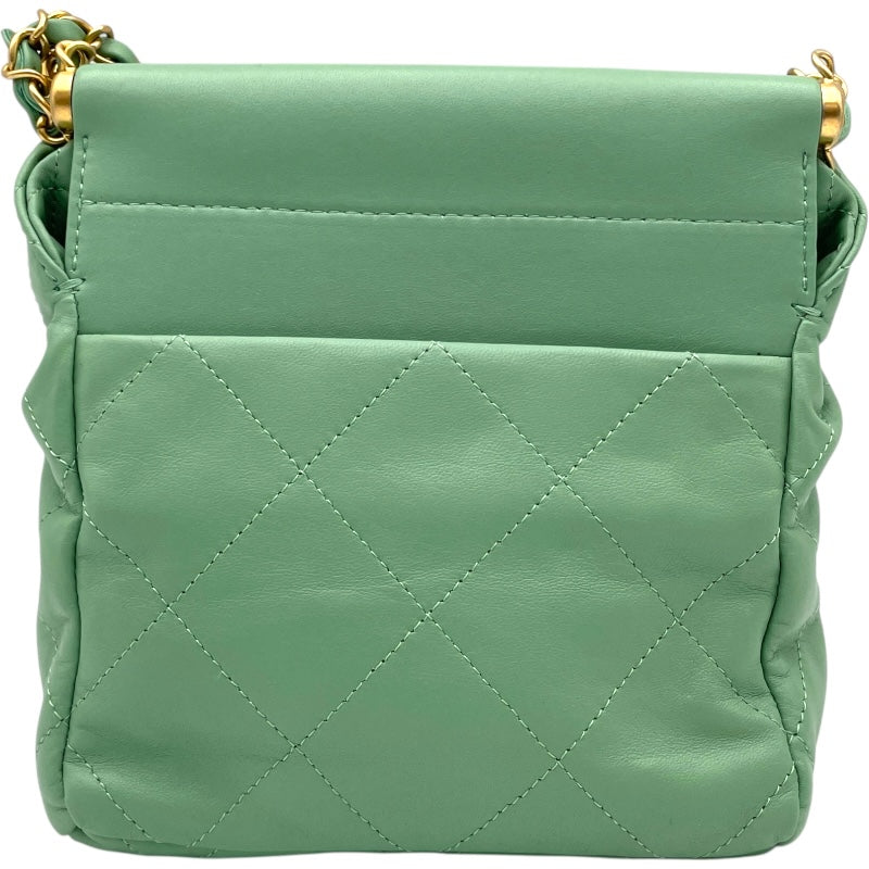 シャネル CHANEL マトラッセ チェーンショルダー AS3793 ミント