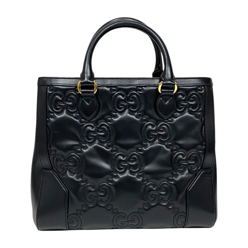 グッチ GUCCI GGマトラッセ 2WAY トートバッグ 728236 ブラック