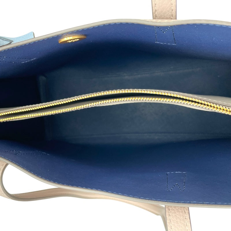 トリーバーチ TORY BURCH ハンドバッグ グレー レザー レディース