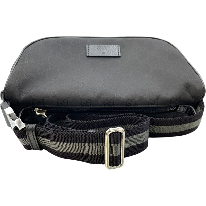 グッチ GUCCI GGナイロン ウエストバッグ 449182 ブラック GGナイロン