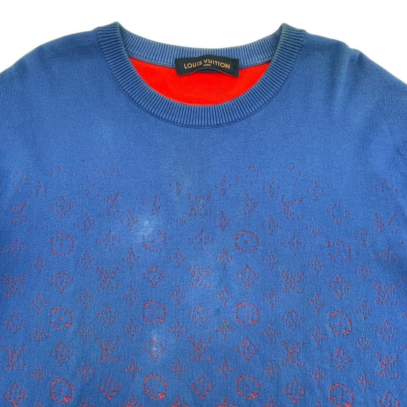 ルイ・ヴィトン LOUIS VUITTON モノグラムグラディエントニット