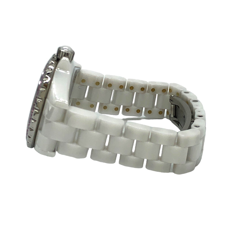 シャネル CHANEL J12 ピンクサファイア H1181 ホワイト ホワイト